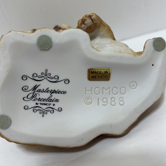 Vintage Homco Home Interior Dog Spaniel Figurine 1988 - Picture 2 of 8